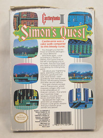 Castlevania II Simon's Quest (Nintendo Entertainment System | NES) Completo CIB