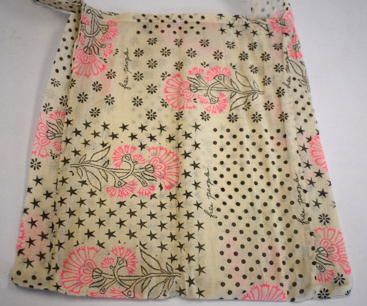 Free People Bandanna Bag Bundle. Colorful Patterned. Free People Shopping Bag Like new | Mercari main image 3