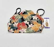 Hurley Women's UPF 50 Stretch Midweight One Piece Swimsuit, Black Mult, Size XS