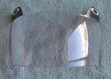 OAKLEY FOOTBALL SHIELD PRO PRIZM CLEAR PINK WITH BLACK DECALS + MICRO BAG