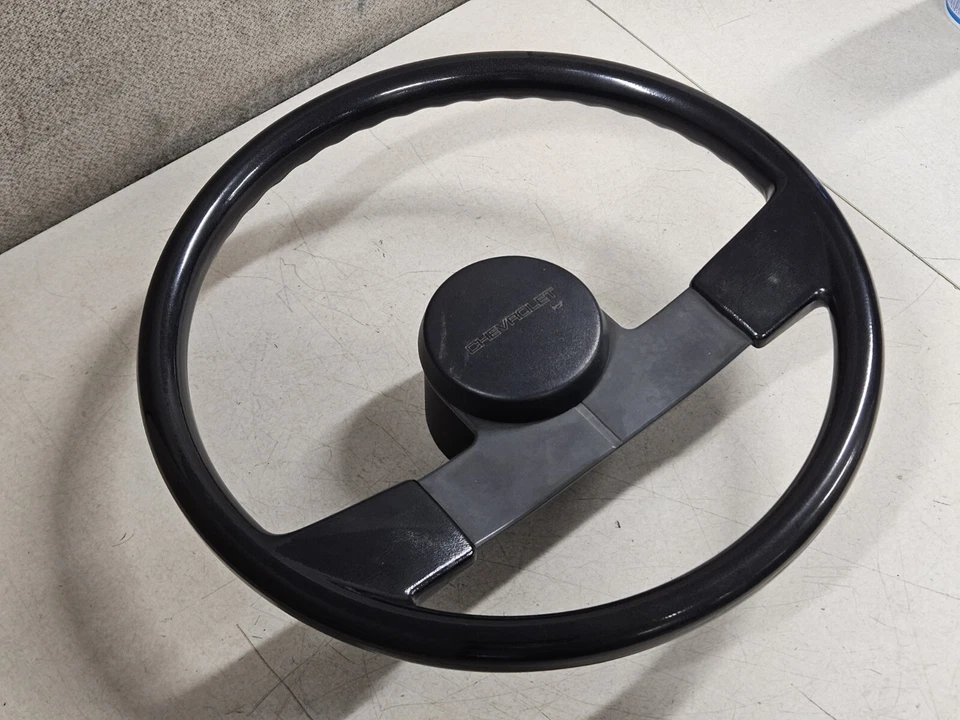 1986-1991 Chevy S10 Blazer GMC Jimmy Sonoma грузовик черный руль OEM изящный! - Изображение 3 из 4