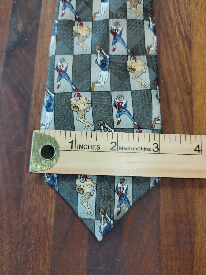 Class Club 足球运动员丝绸领带美国制造教练教练 — 第 4/4 张图片