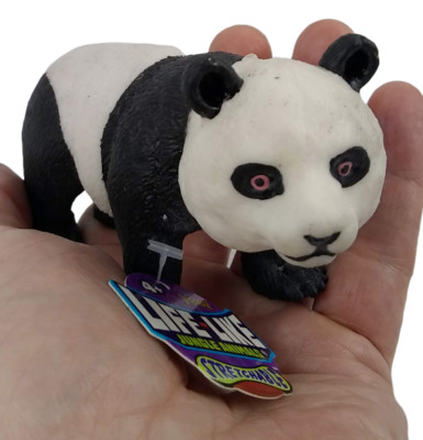 Panda Bear Ja-Ru Imperial Life Like Jungle Animal Stretchable Toy