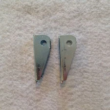 2 Todco Truck Door Anchor Brackets 13 gauge Roll Up Box Van Shed Genuine Parts