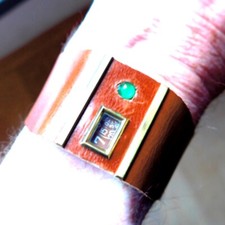 historische HERREN ARMBANDUHR f. d. absoluten Individualisten, digital, ca. 1975