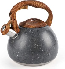 Tea Kettle, 2.7 Quart Teapot for Stovetops Wo...