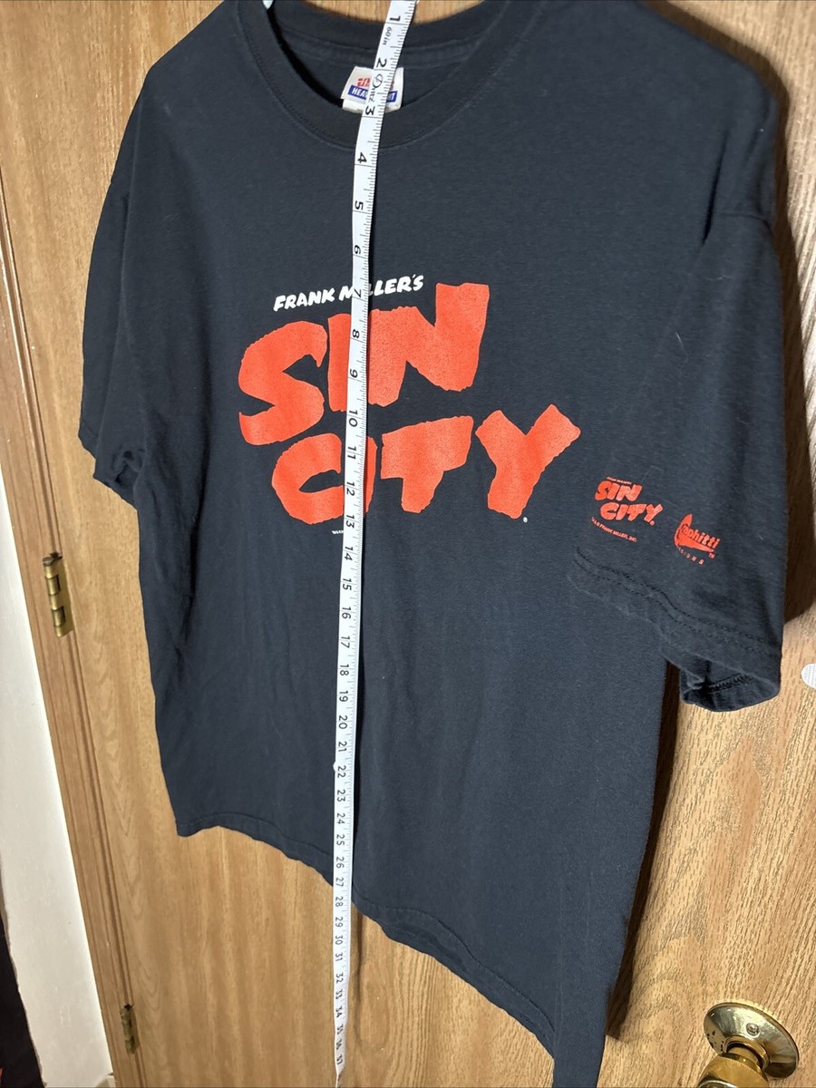 FRANK MILLER'S SIN CITY 2005 COMIC MOVIE GRAPHITTI DESIGNS SHIRT