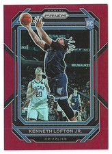 2022-23 Panini Prizm KENNETH LOFTON JR Red /299 Rookie RC