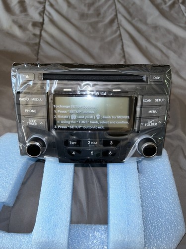 09 10 11 12 13 14 Hyundai Sonata 11 12 13 14 15 Sonata Hybrid Audio Assembly - Bild 3 von 11