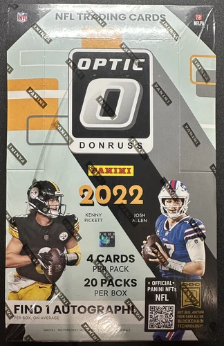 2022 DONRUSS OPTIC FOOTBALL - FACTORY SEALED - HOBBY BOX -