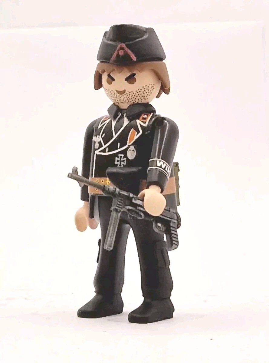 PLAYMOBIL Soldado POLICIA EJERCITO ALEMAN CON BICICLETA WW2 GUERRA MUNDIAL NEW - Foto 5