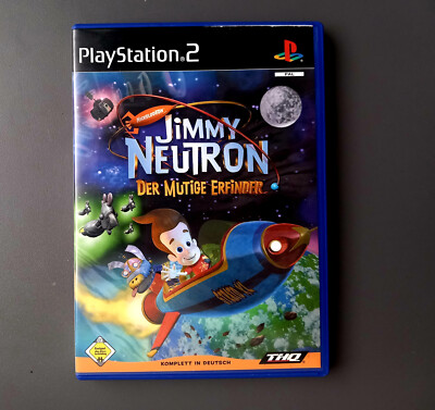 ps2 Jimmy Neutron - Der mutige Erfinder - Nickelodeon -Kinder Kids 