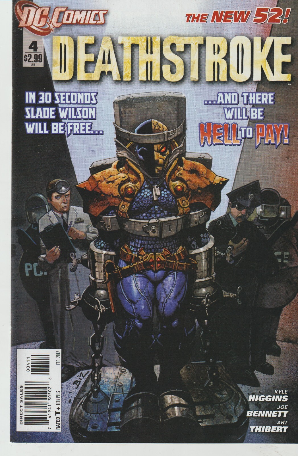 DC COMICS DEATHSTROKE #4 (2012) 1ST PRINT VF