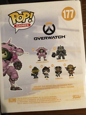 Funko Pop! Games Overwatch D.Va & Meka (Exclusive) #177 | eBay