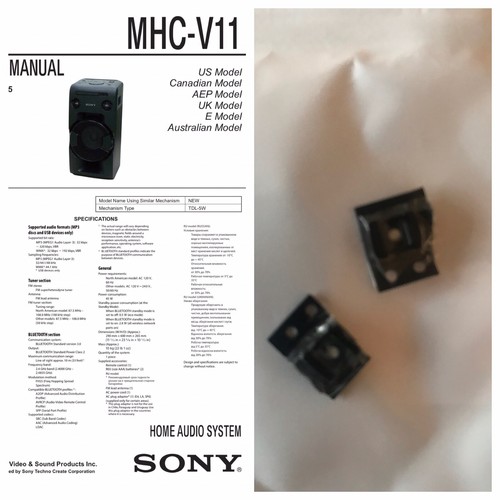 SONY MHCV11 40BHX2241MAF2G U1 NO OUTPUT 2 PIECE REPAIR KIT eBay