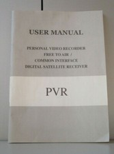 HNE Bedienungsanleitung Personal Video Recorder/Digital Satellite Receiver