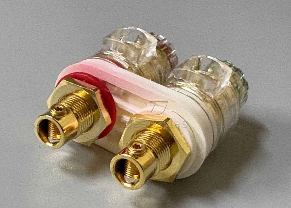 1pcs - WBT WBT-0735 Double Pole Terminal Banana Connector Panel Mount Socket - Image 2 of 4