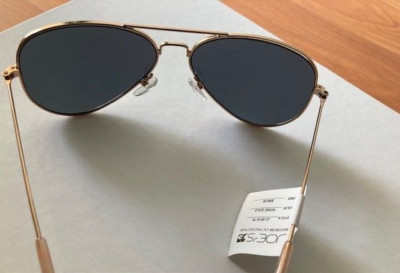Joe's unisex sunglasses maximum protection JJ601678 rose gold aviator