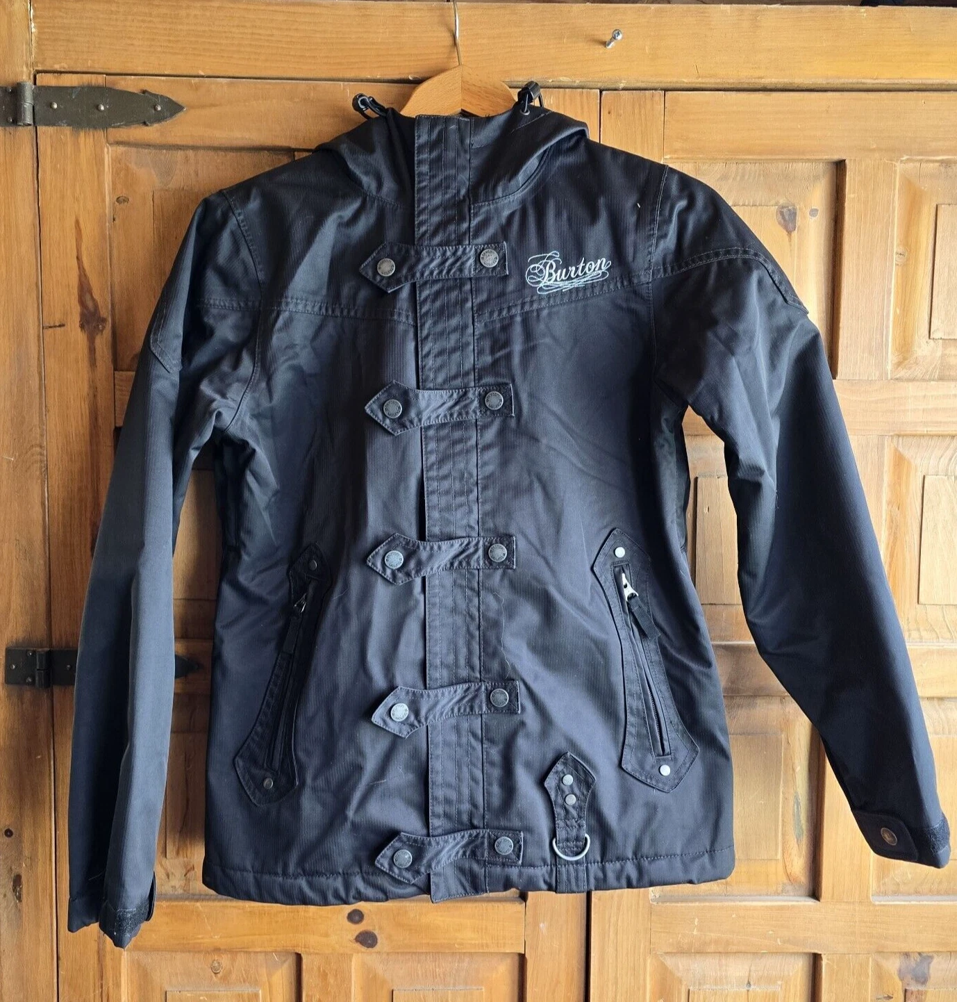burton hooded insulated parka snowboard ski jacket