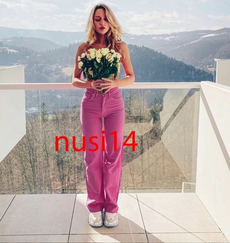 zara pink jeans