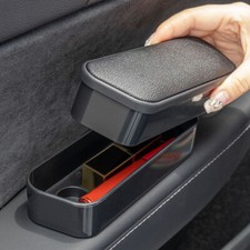 Reposabrazos Puerta Almacenamiento Caja Elevador Universal Coche Interior Apoyabrazos Accesorios