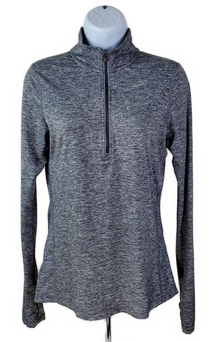 Nike mock deals neck zip pullover
