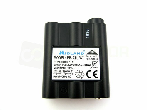 BATTERIA ORIGINALE MIDLAND G7 / G9 PMR LPD ORIGINALE 800mAh  RICETRASMITTENTE | eBay