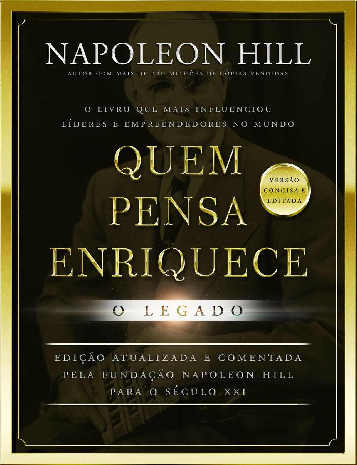 Libro De Bolso Quem pensa consiguen o legado = Napoleón Hill portugués lacrado! - Napoleon Hill