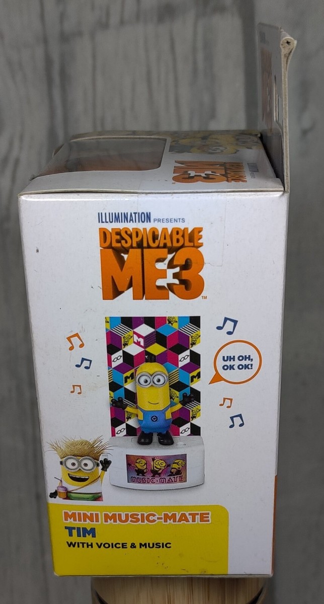 Despicable Me3 Mini Music-Mate Tim With Voice & Music | eBay