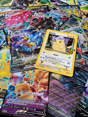 Pokemon Karten XXL Jumbo Orginal Deutsch Englisch Holo   AUSWAHL   Übergröße