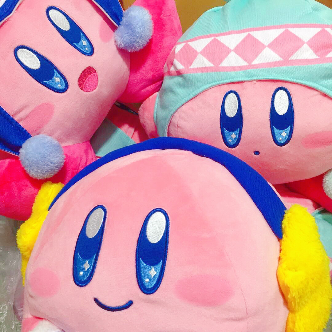 PUPUPU♪ Nintendo Kirby Pupupu Friends Flocked 1-Inch Fuzzy Mini