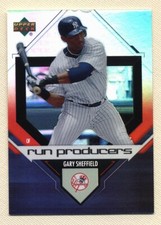 2006 Upper Deck Special F/X Baseball Run Producers Gary Sheffield (Yankees)