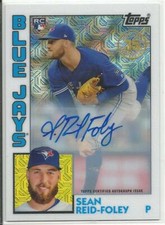 2019 Topps Heritage Sean Reid-Foley Auto 84 Silver Pack #T84-37 Mint 061/199