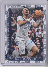 2025-26 Topps Terrence Shannon Jr Season Tip Off #113 Minnesota Timberwolves