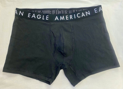 AEO Men's 4.5'' Classic Boxer Brief --  BLACK XL