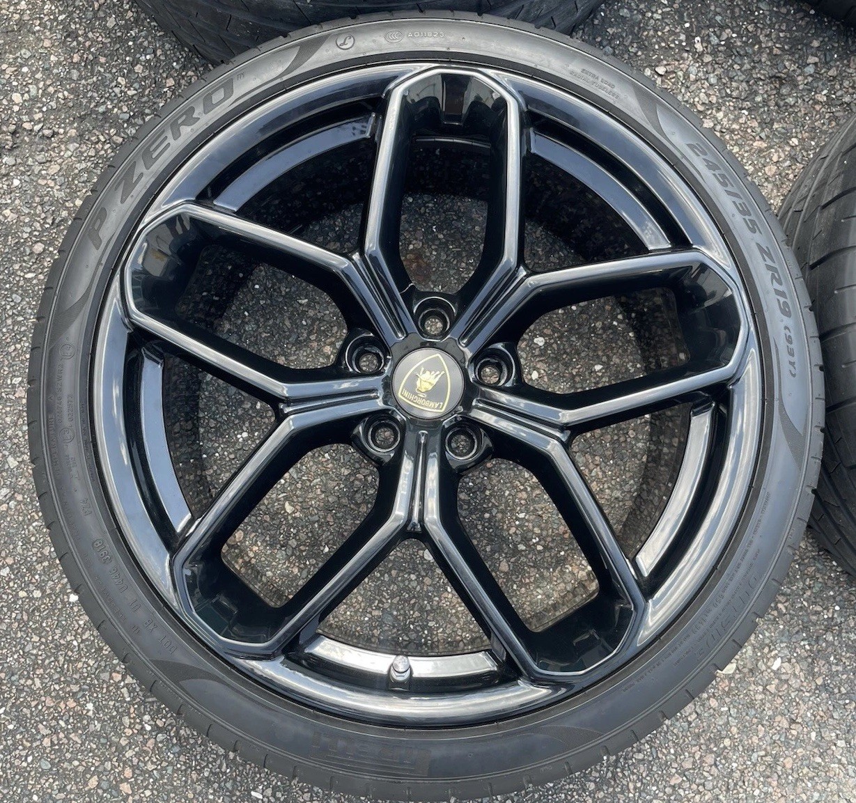 Lamborghini Huracan Wheels Set Black