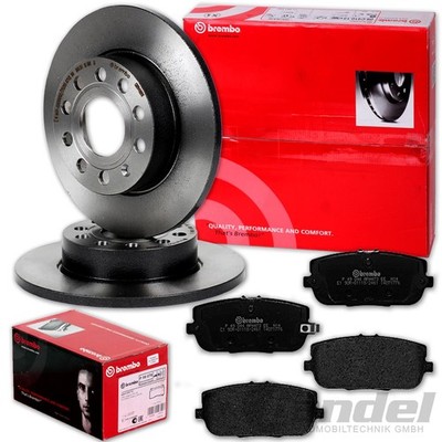 brembo BREMSSCHEIBEN 280mm + BELÄGE HINTEN passend für MAZDA MX-5 III 3 NC
