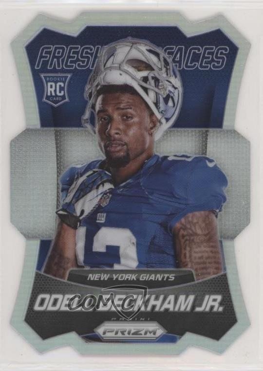 2014 Panini Prizm Fresh Faces Silver Prizm Odell Beckham Jr #FF11 fm0
