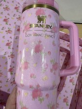 Stanley x LoveShackFancy Ibiza Sunset 30oz Quencher H2.0 Tumbler Pink Floral