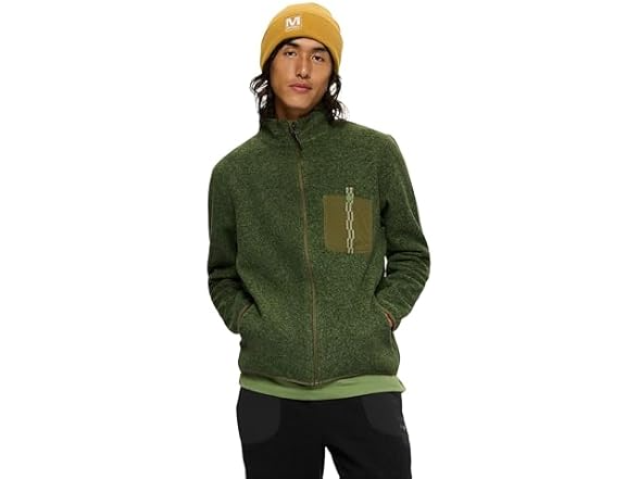 Merrell Men's Jungle Fleece Full Zip Outdoor Active Jacket Garden