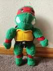 Vintage 1989 Teenage Mutant Ninja Turtles Raphael  Plush Stuffed Free Shipping