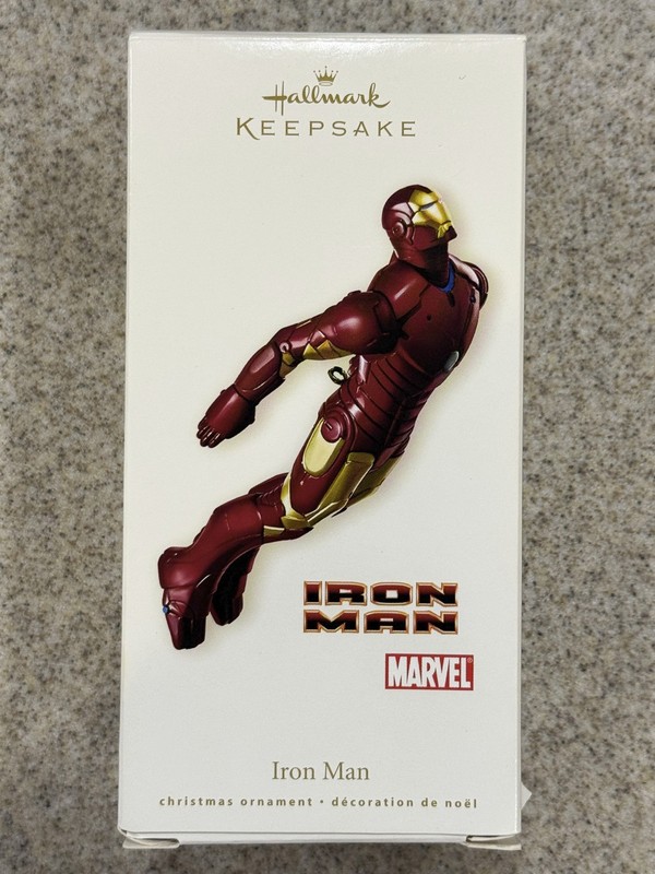 2008 Hallmark Iron Man Marvel Keepsake Ornament