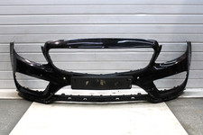 MERCEDES C CLASS W205 AMG BLACK FRONT BUMPER A2058850925 FACELIFT 2018 19 20 21