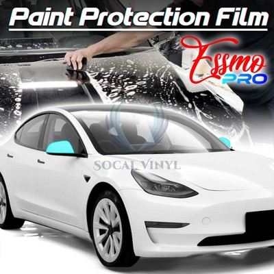 Mirror Cover Precut ESSMO PPF Paint Protection Film Gloss for Tesla Model 3 Wrap