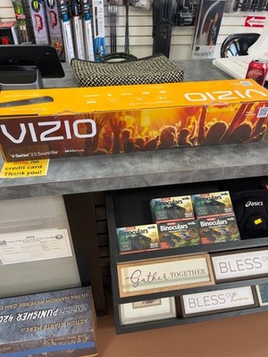 VIZIO V-Series 2.0 Sound Bar Bluetooth HDMI ARC Dolby Audio DTS Virtual:X New