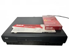 RCA 4 Head Video System VR503 Video Cassette Player VR503 Tested Works No Remote