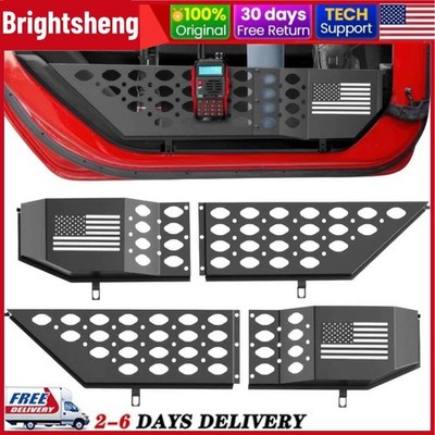 Metal Front Door Pocket Storage Box Jeep Wrangler JL JLU 18+ Gladiator JT 20+
