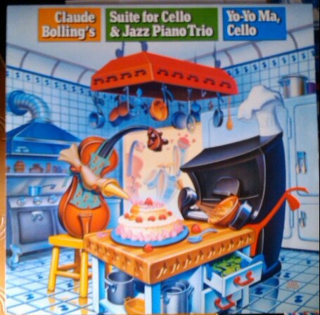 Claude Bolling & Yo-Yo Ma - Suite For Cello & Jazz Piano Trio (LP, Album)