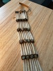Old Native American Dentalium Shell Choker Necklace — photo 3
