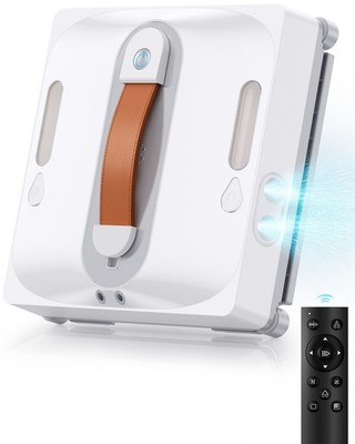 Smart Fensterputzroboter Fernbedienung mit Dual-Wasserspray Anti-Fall 9000Pa NEU